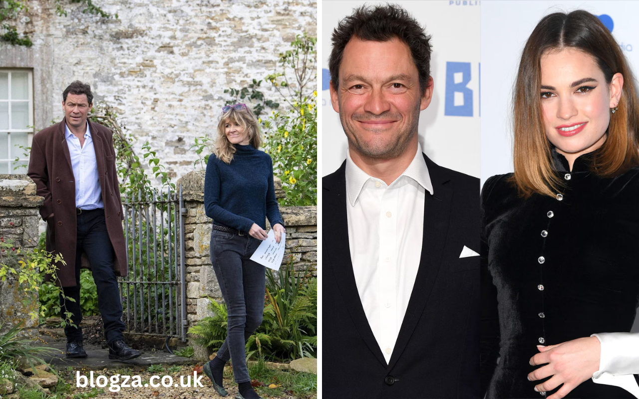 lily james dominic west