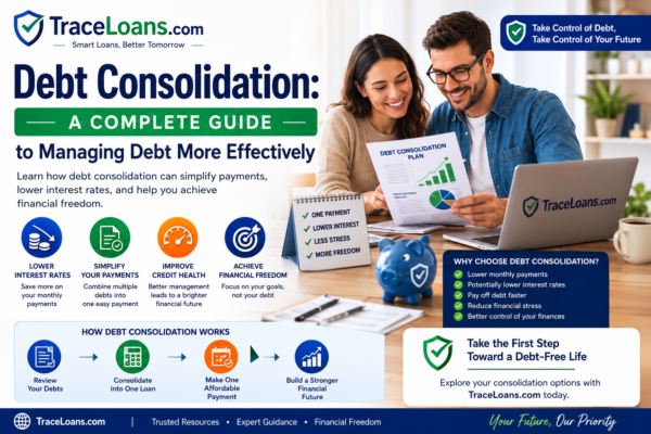 TraceLoans.com Debt Consolidation