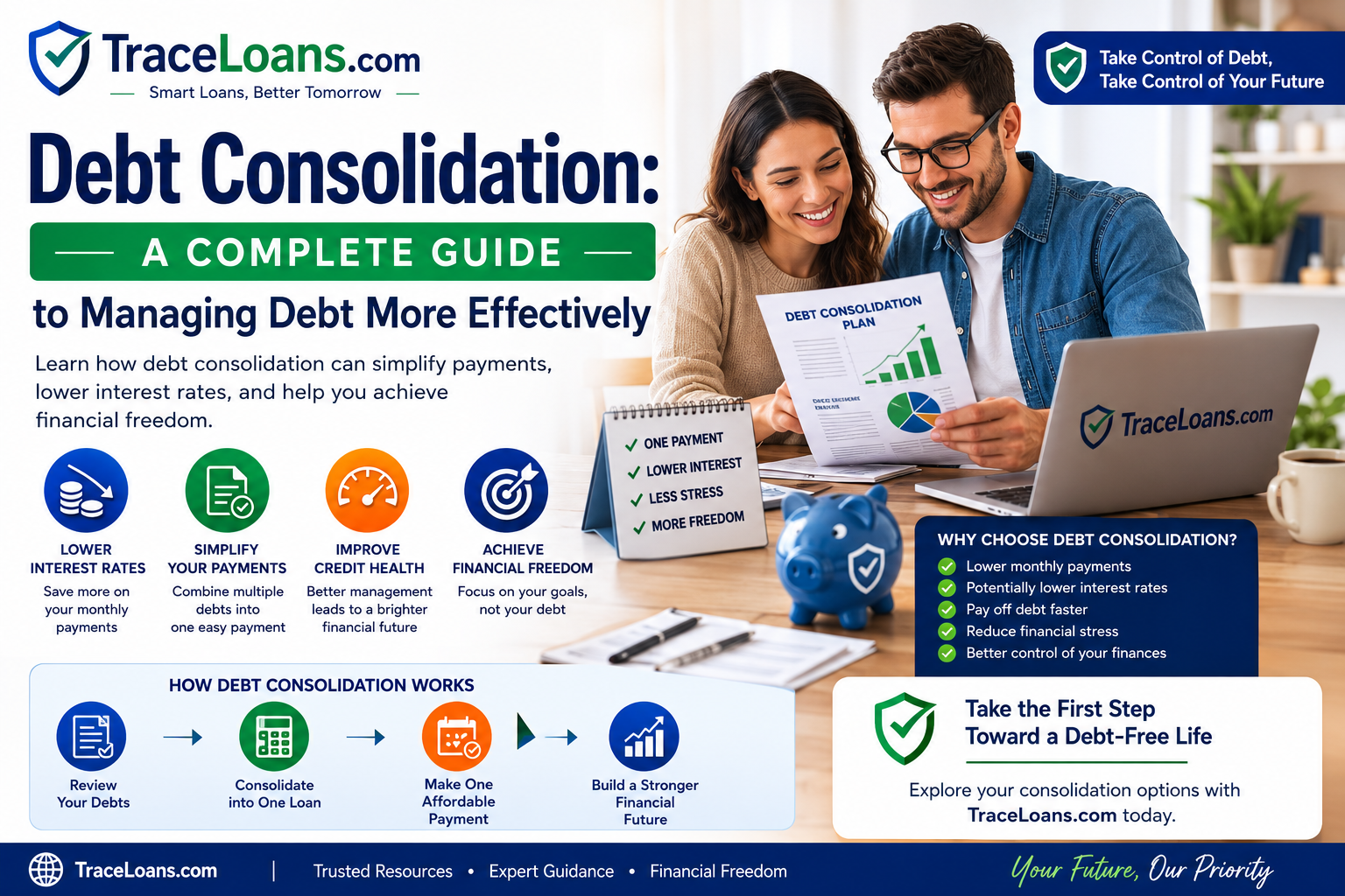 TraceLoans.com Debt Consolidation