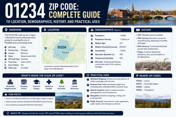 01234 Zip Code